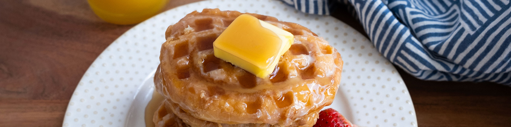 Honey Bun Waffles