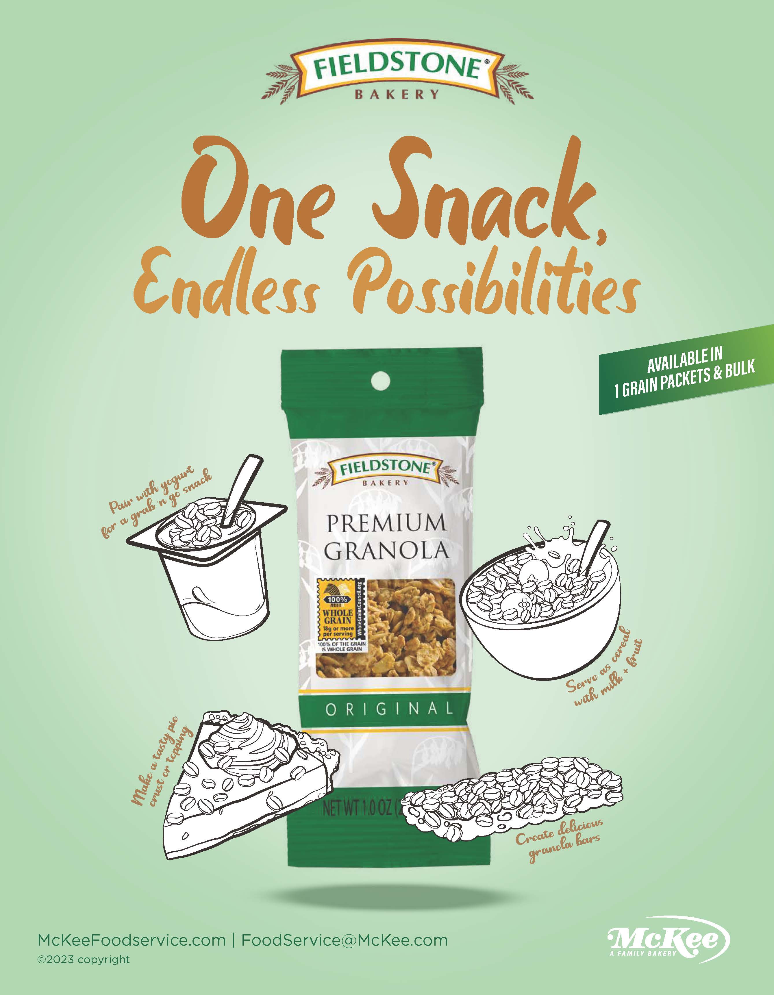 Endless possibilities of Snacking & Baking