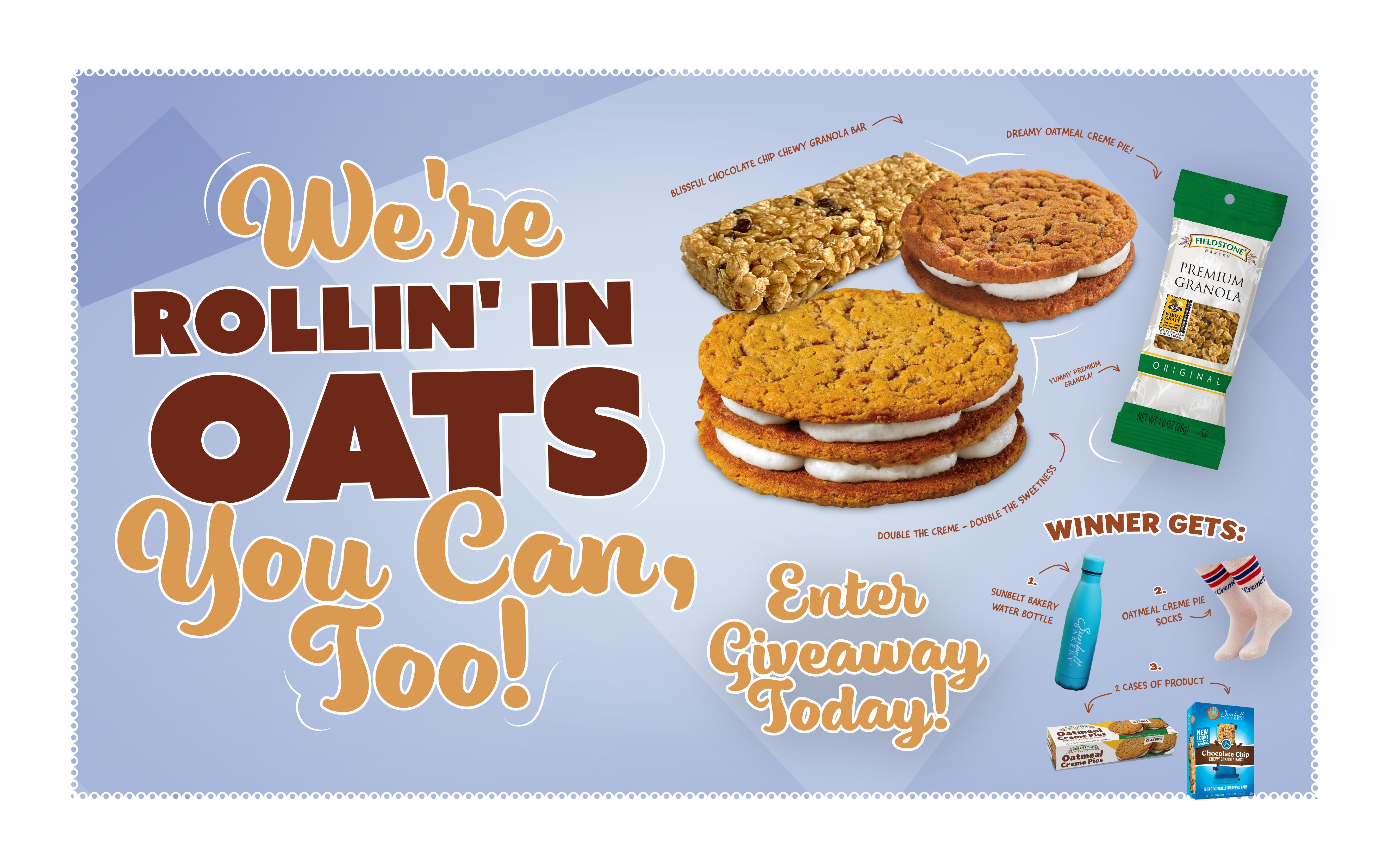 McKee Foodservice Rollin’ In Oats Giveaway