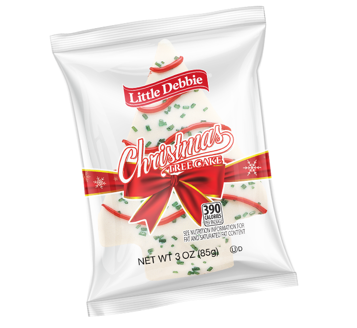 Little Debbie Vanilla Christmas Tree Cakes