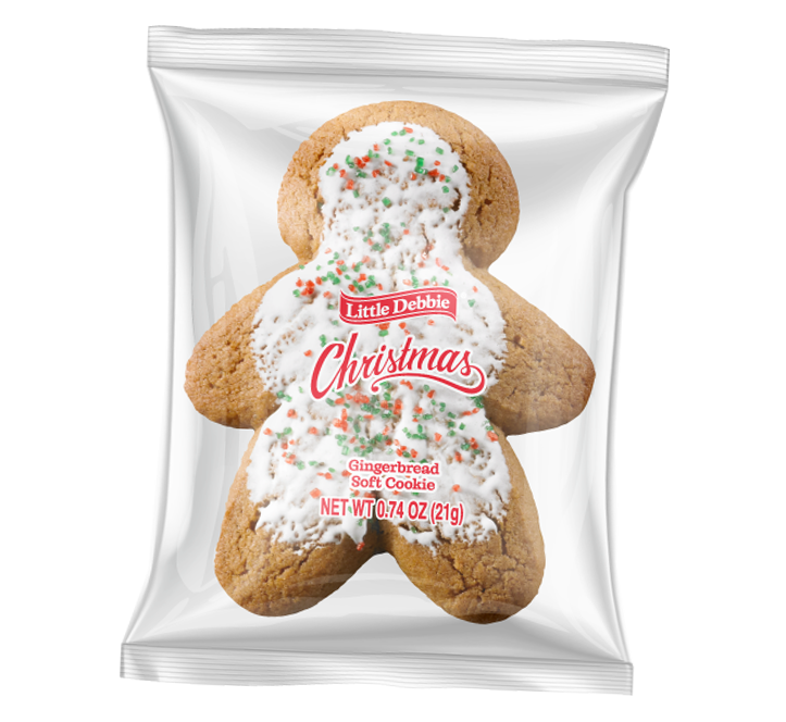 Little Debbie Christmas Gingerbread Cookies